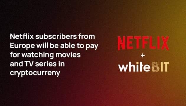 Europe's largest crypto exchange WhiteBIT has partnered with Netflix
