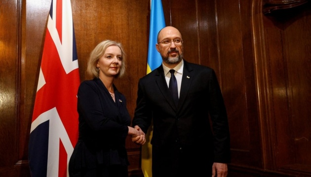 Shmyhal says UK ready to help Ukraine purchase gas