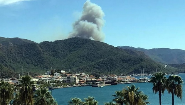 У Туреччині вирує масштабна лісова пожежа - вітер розносить вогонь, задіяні гелікоптери