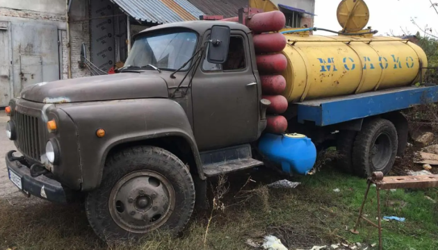 Invaders using milk tankers to deliver fuel to front line in Mykolaiv region