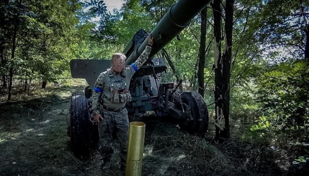 Українські захисники «затрофеїли» гармату «Гіацинт-Б»