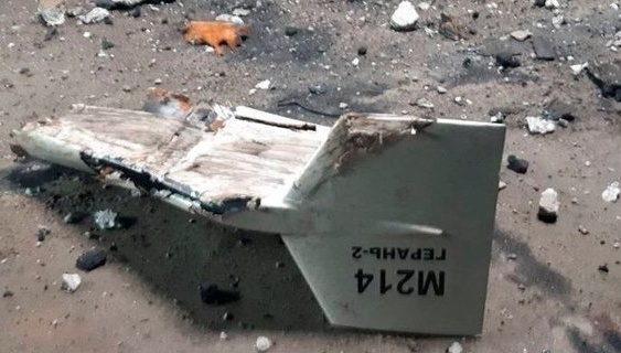 Six Iranian suicide drones shot down in southern Ukraine last night