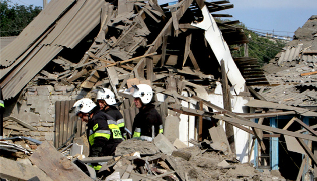 Child's body found under rubble in Dnipro