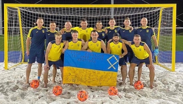 Збірна України з пляжного футболу поступилася Японії у товариській грі