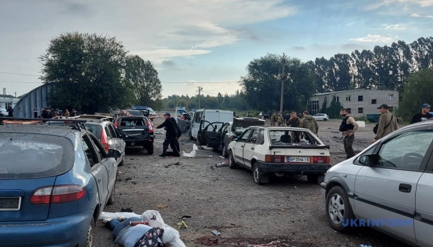 露軍、ザポリッジャ市の人道支援車列へ攻撃　民間人少なくとも２３人死亡、２９人負傷