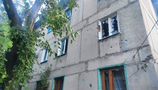 Enemy shelling of Donetsk region: One person injured, many houses destroyed 