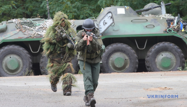 Україна провела військові навчання біля кордону з білоруссю