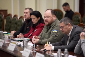 Стефанчук закликав парламенти ЄС сприяти наданню Україні ще більшої військової допомоги