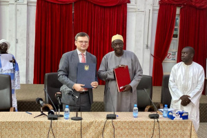 Le ministre ukrainien des Affaires étrangères participe à l’ouverture d’un forum d'affaires ukraino-sénégalais à Dakar
