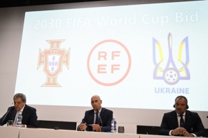 ウクライナ、スペイン・ポルトガルの２０３０年Ｗ杯招致活動に正式加入