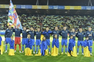 Сборная Украины занимает 27-е место в обновленном рейтинге ФИФА