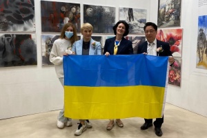На виставці у Південній Кореї представили роботи українських художників