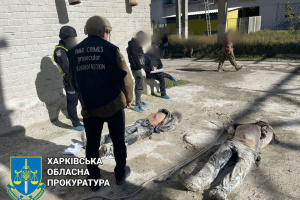 На Харьковщине обнаружили тела двух замученных россиянами мужчин