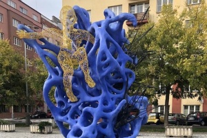У Празі з‘явилася скульптура «Берегиня» авторства української мисткині