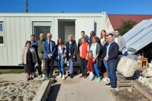 На Київщині встановили перші модульні будинки в межах програми ООН