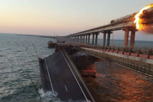 Média : La Russie ne risque plus d'utiliser le pont de Crimée pour approvisionner ses troupes en Ukraine 