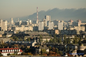 На лівому березі Києва зранку високий рівень забрудненості повітря