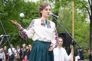 Леся Воронюк, засновниця Всесвітнього дня вишиванки