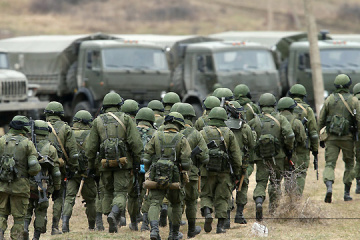 ウクライナ東部リマン市では５０００人以上の露兵が包囲されている＝ルハンシク州長官