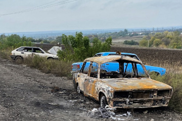 Rusos disparan a coches civiles cerca de Kúpiansk: 10 niños entre los muertos