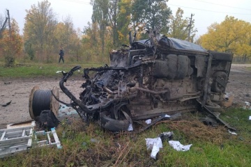 Un vehículo de Ukrtelecom choca contra una mina enemiga en la región de Sumy, hay muertos y heridos