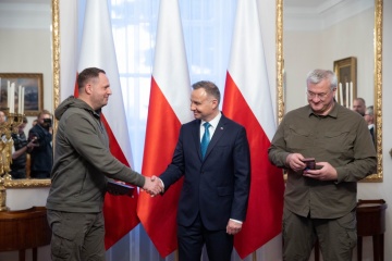 Yermak y Duda discuten la interacción de Ucrania y Polonia en el marco de la OTAN
