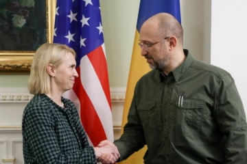 Schmyhal bespricht mit US-Botschafterin finanzielle Hilfe für die Ukraine