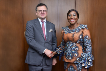 Kuleba se reúne con la ministra de Asuntos Exteriores de Costa de Marfil