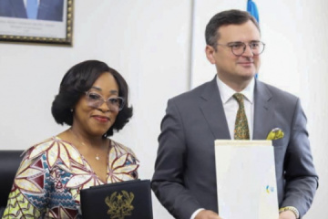 クレーバ宇外相、ガーナでのウクライナ大使館開設を発表