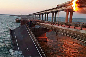 SBU no comenta sobre su participación en las explosiones en el puente de Crimea
