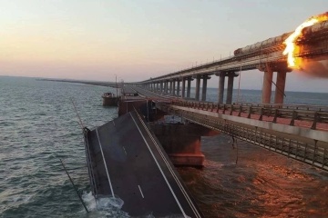 SBU confirms its involvement in attack on Crimean Bridge in October