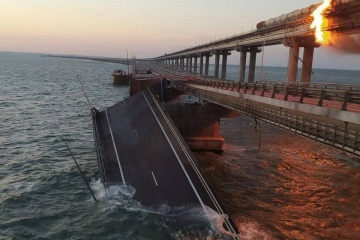 Inteligencia británica: El daño al puente de Crimea afectará la capacidad de Rusia para mantener sus fuerzas en el sur de Ucrania