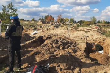 Guerre en Ukraine : les 20 premiers corps d’une fosse commune sont exhumés à Lyman 