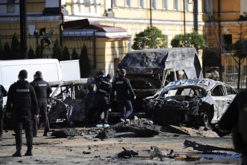 ウクライナ当局、１０日ミサイル攻撃で民間人８名死亡、３６名負傷と発表