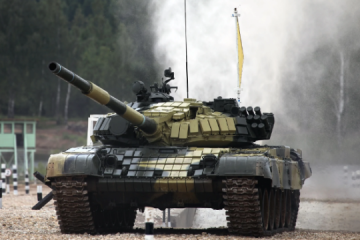 Veinte tanques T-72 enviados desde Belarús a la región rusa de Bélgorod