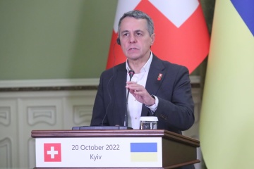 Presidente: Suiza es un país neutral, pero no podemos hacer la vista gorda ante los asesinatos de ucranianos