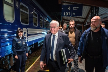 Steinmeier arrives in Ukraine first time since Russia launched full-scale invasion