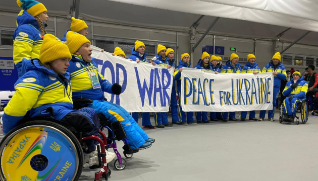 Ukrainian Paralympians urge to ban Russia, Belarus from competitions