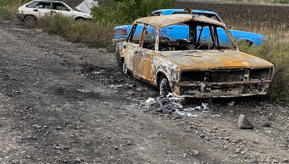 Russian attack on column of civilian cars near Kupiansk: 24 people killed, including 13 children