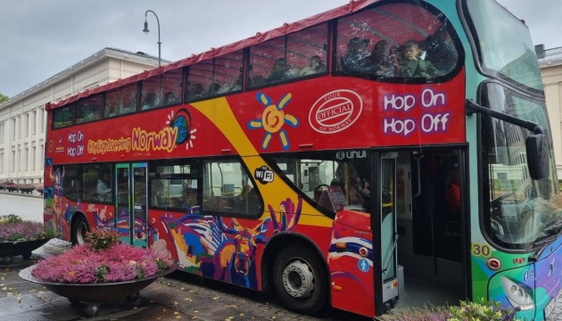 В Осло запустили україномовний аудіогід на автобусному турі