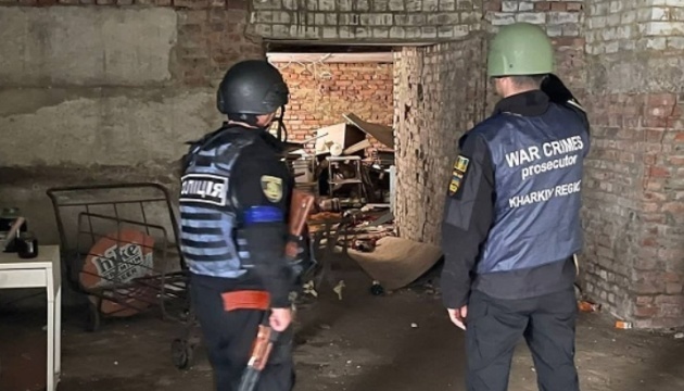 Eine weitere Folterkammer in einem befreiten Dorf in Region Charkiw entdeckt