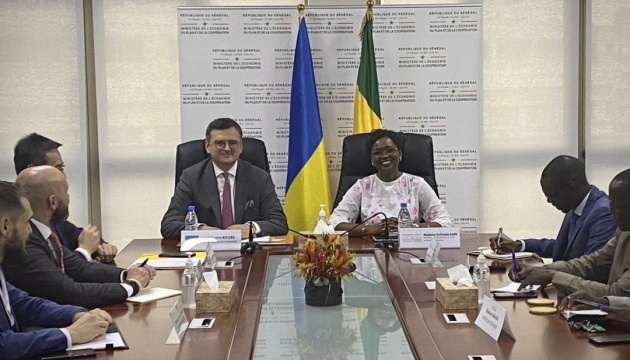 Kuleba meets with Senegal’s economy minister 