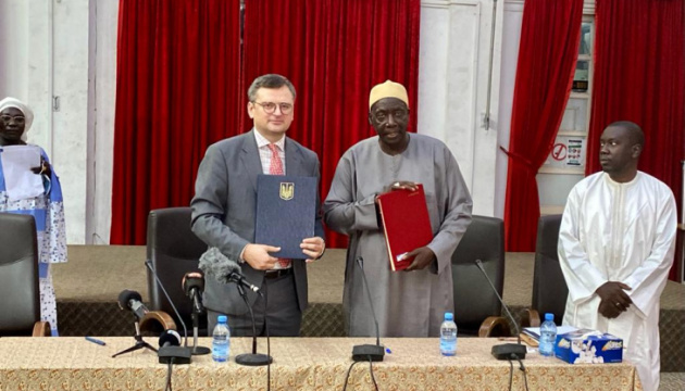 Le ministre ukrainien des Affaires étrangères participe à l’ouverture d’un forum d'affaires ukraino-sénégalais à Dakar