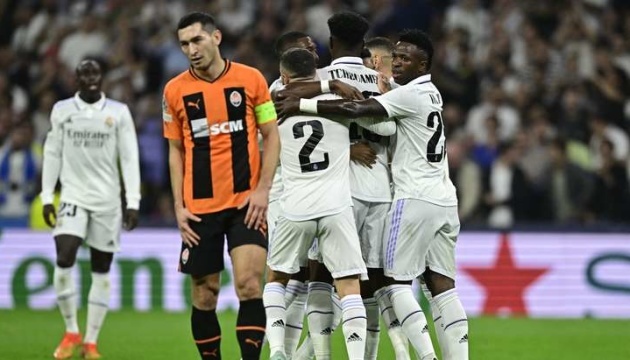 El Shakhtar pierde 1-2 ante el Real en la UEFA Champions League
