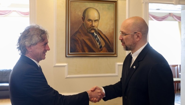 Shmyhal meets with Slovenia’s prime minister