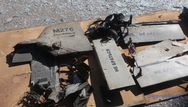 Поліція знайшла на місці ударів у Харкові частини дронів Shahed