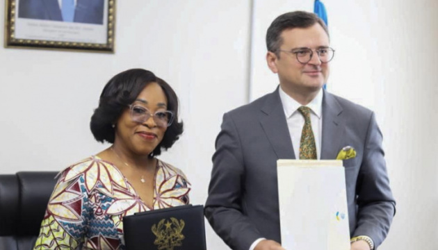 クレーバ宇外相、ガーナでのウクライナ大使館開設を発表