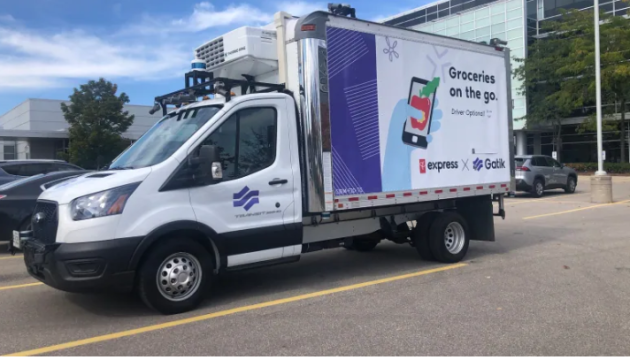У Канаді роздрібна мережа почала доставку продуктів безпілотними вантажівками