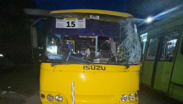 У Тернополі в зіткненні автобуса та маршрутки постраждали п'ятеро людей
