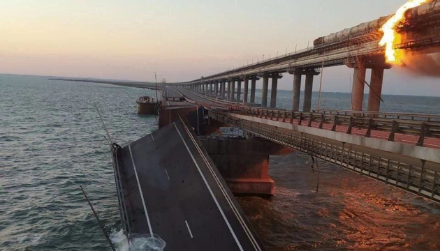 Road section of Crimean Bridge destroyed – Ukraine’s Air Force 